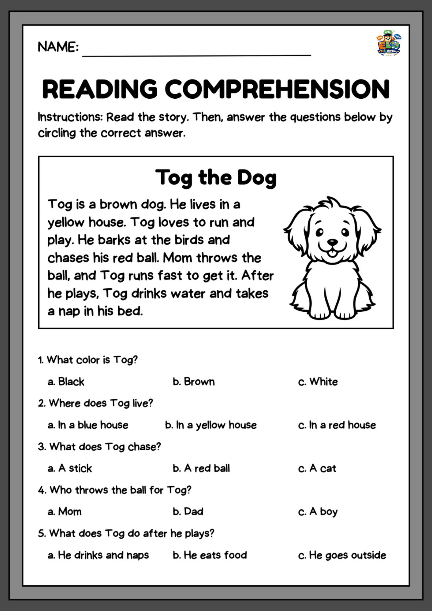 Tog the Dog